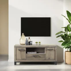 Hot Pronto Wonen TV-meubel Hevano (132 Cm) eikenhout moose
