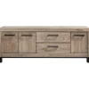 Outlet Pronto Wonen TV-meubel Hevano (162 Cm) eikenhout moose