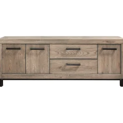 Outlet Pronto Wonen TV-meubel Hevano (162 Cm) eikenhout moose