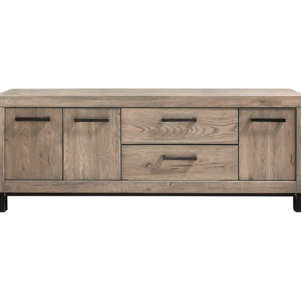 Outlet Pronto Wonen TV-meubel Hevano (162 Cm) eikenhout moose