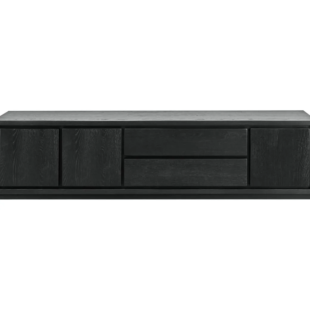 Hot Pronto Wonen TV-meubel Lavio (203 cm) eiken zwart