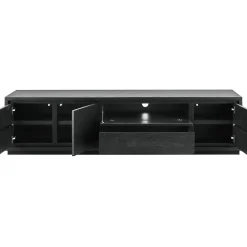 Hot Pronto Wonen TV-meubel Lavio (203 cm) eiken zwart