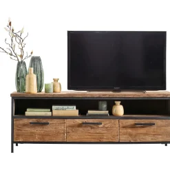 Online Pronto Wonen TV-meubel Romaro (147 Cm) teakhout mix rough