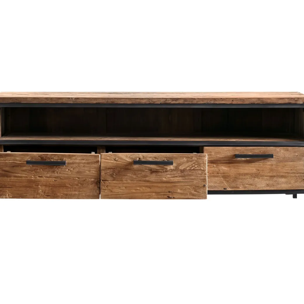 Online Pronto Wonen TV-meubel Romaro (147 Cm) teakhout mix rough