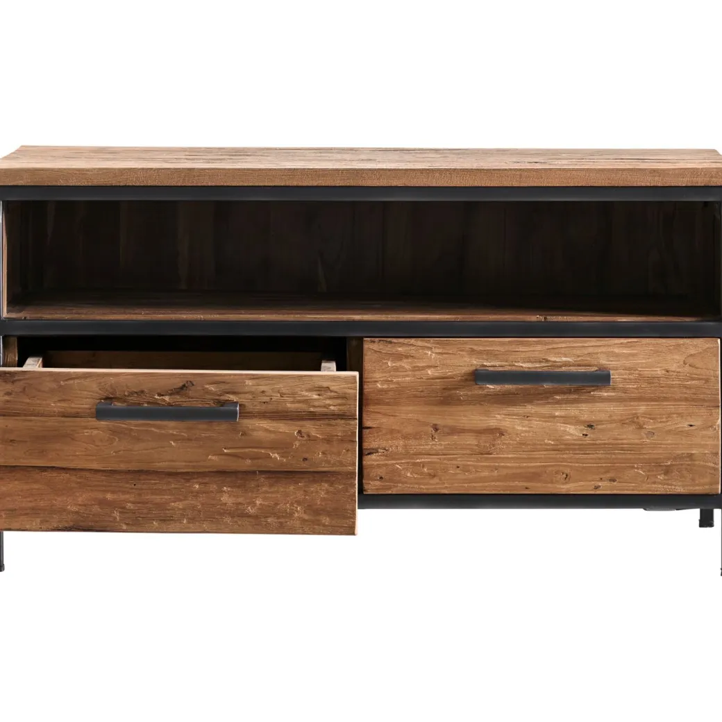 Best Pronto Wonen TV-meubel Romaro (100 Cm) teakhout mix rough