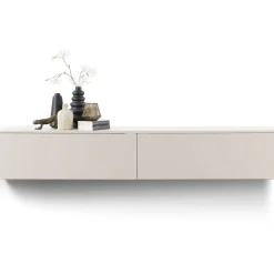 Outlet Pronto Wonen Tv-meubel Simeto 210 cm grijs
