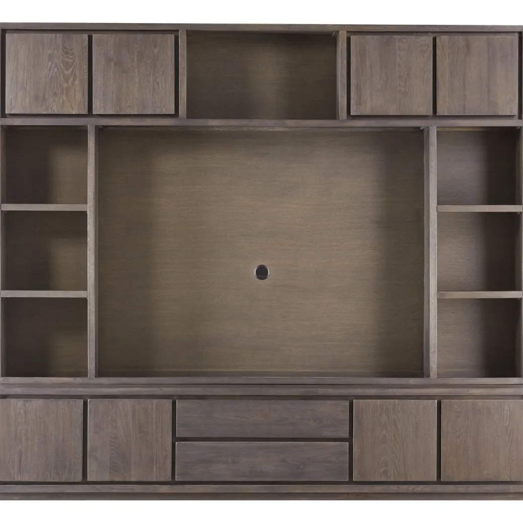 Sale Pronto Wonen Tv-wandmeubel Lavio grafiet eikenhout 242 cm