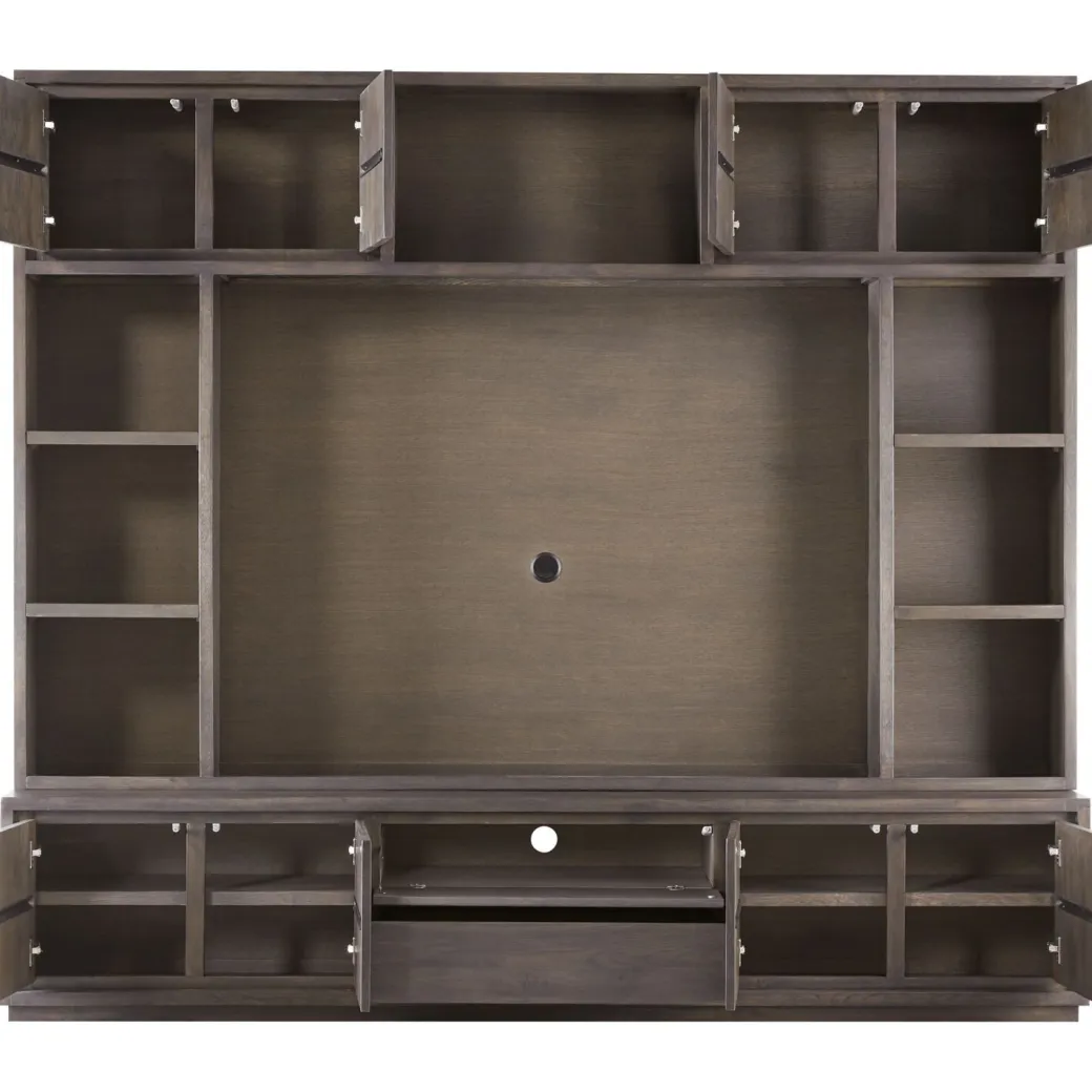 Sale Pronto Wonen Tv-wandmeubel Lavio grafiet eikenhout 242 cm