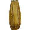 Best Pronto Wonen Vaas Trissino transparant geel small