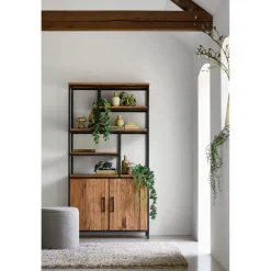 Pronto Wonen Vakkenkast Romaro (98 Cm) teak mix rough