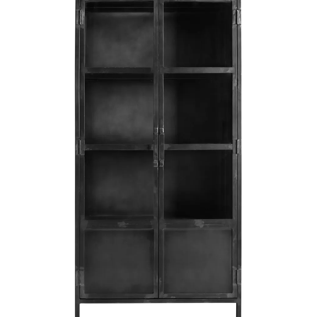 Hot Pronto Wonen Vitrinekast Carpino (90 Cm) metaal glas