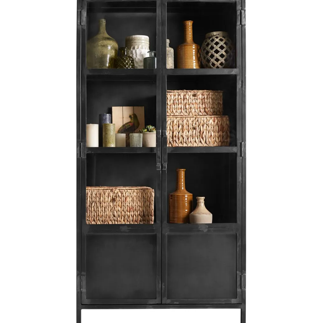 Hot Pronto Wonen Vitrinekast Carpino (90 Cm) metaal glas