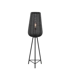 New Pronto Wonen Vloerlamp Barzio mat zwart 1-lichts