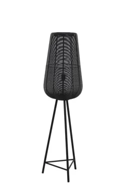 New Pronto Wonen Vloerlamp Barzio mat zwart 1-lichts
