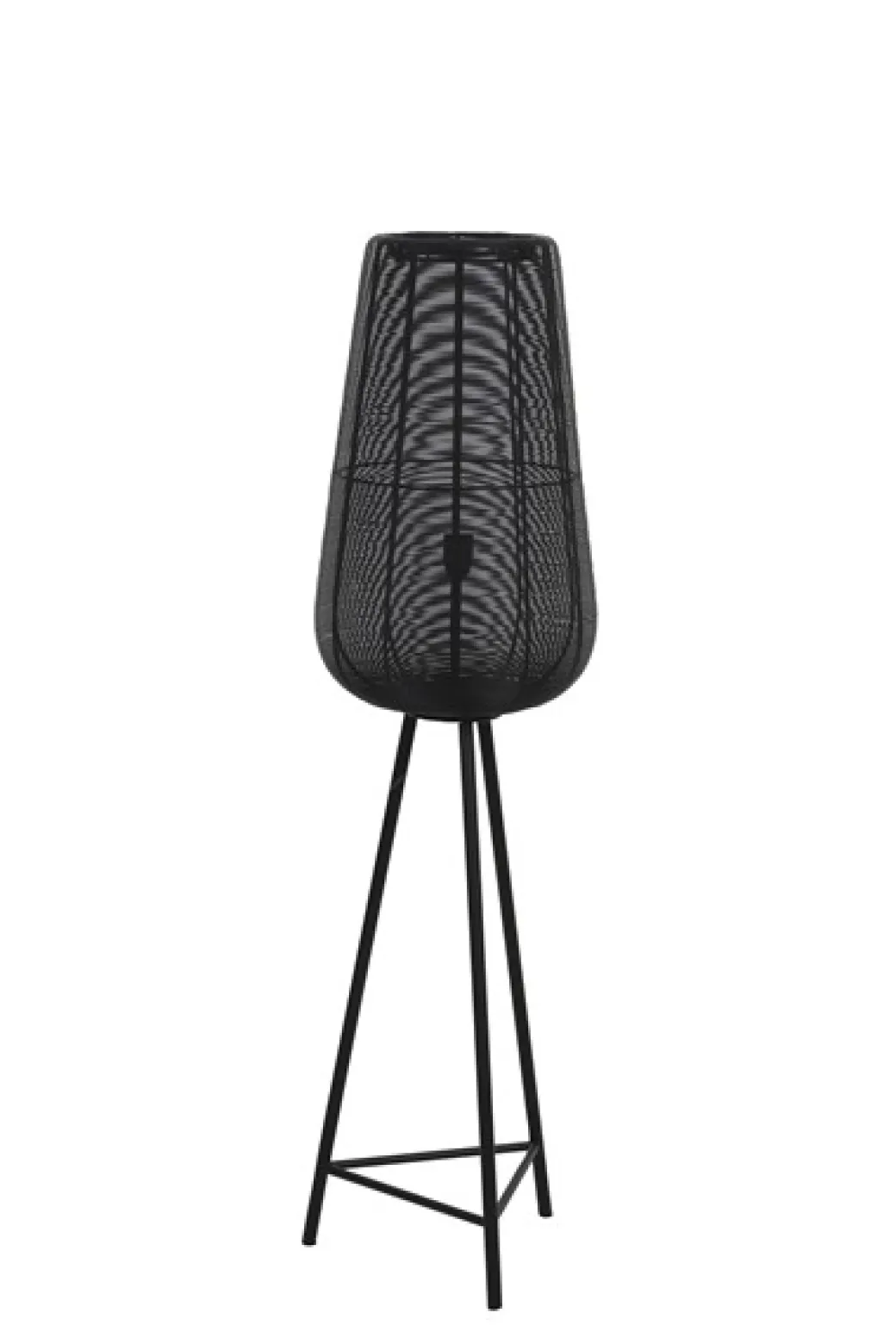 New Pronto Wonen Vloerlamp Barzio mat zwart 1-lichts