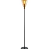 Best Pronto Wonen Vloerlamp Felinio amber glas 1-lichts