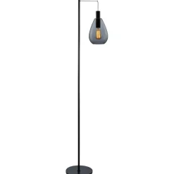 New Pronto Wonen Vloerlamp Felinio smoke glas 1-lichts hangend