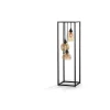 Outlet Pronto Wonen Vloerlamp frame amber glas 3-lichts - Lungo