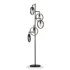 Discount Pronto Wonen Vloerlamp Girare zwart metaal 5-lichts