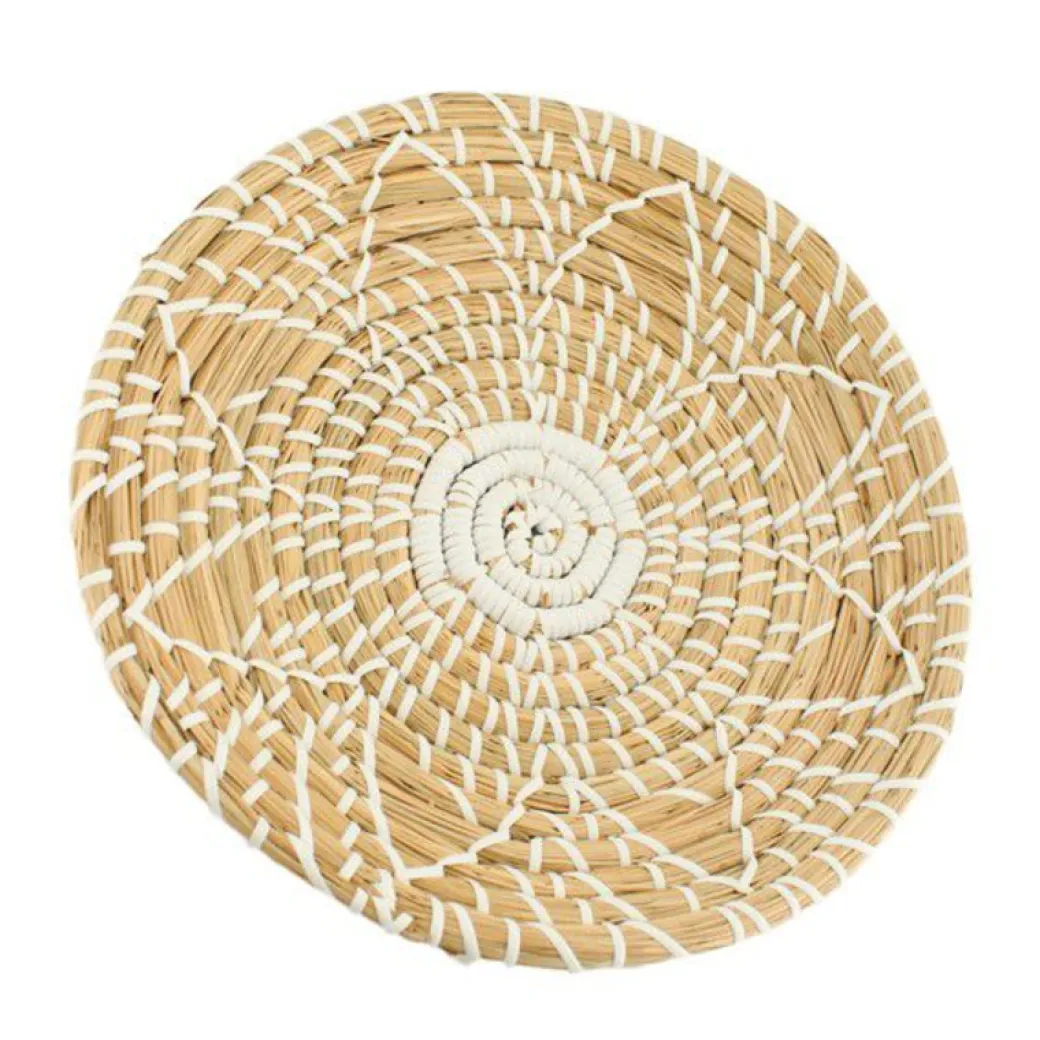 Pronto Wonen Wandhanger Arcana rond 28 bruin wit