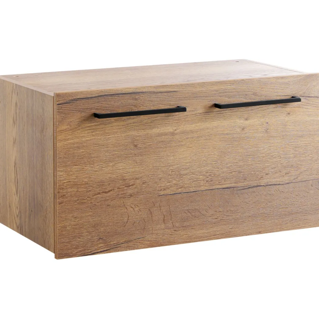 Pronto Wonen Wandkast Sistema 226x166x45 cm bruin