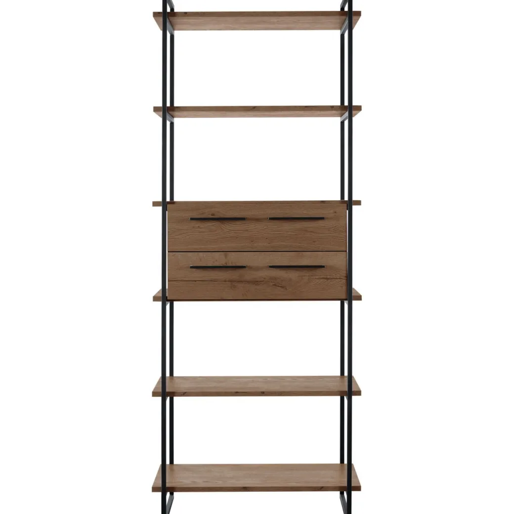 Online Pronto Wonen Wandkast Sistema 226x88x45 cm donkerbruin