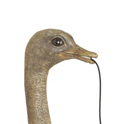 Discount Pronto Wonen Wandlamp Mozzi struisvogel antiek brons