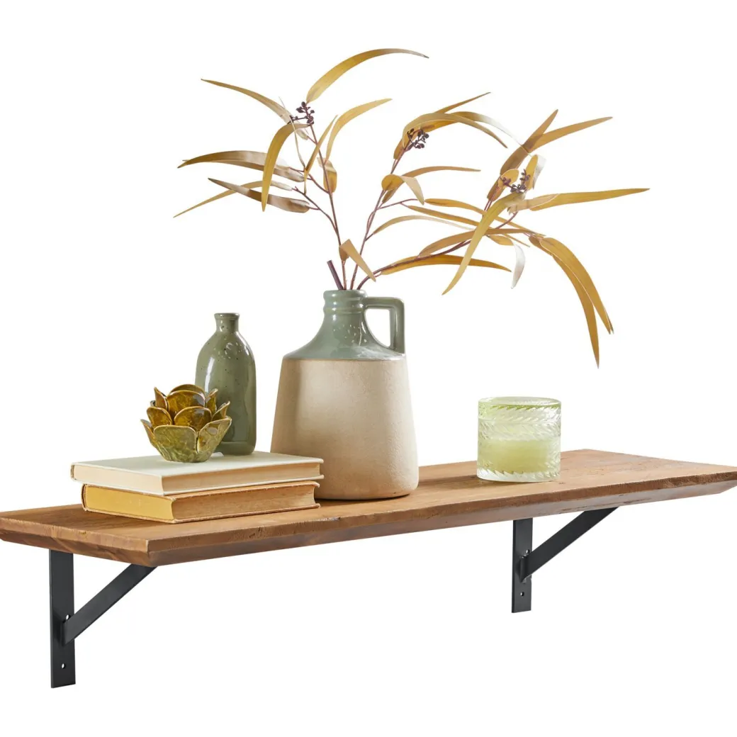 Clearance Pronto Wonen Wandplank Romaro 24x90 cm teak mix rough